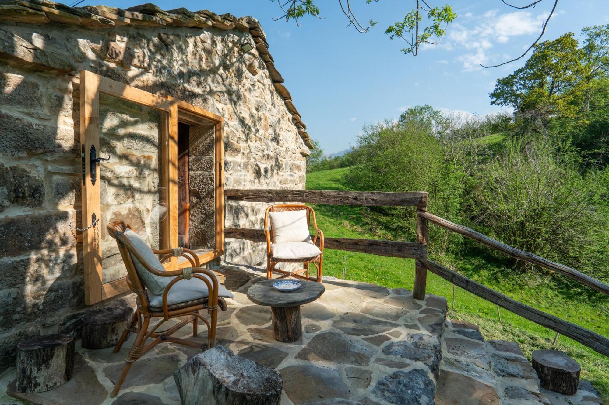 Vivienda Pasiega Lo Lucas 1920 San Roque de Ríomiera Esterno foto