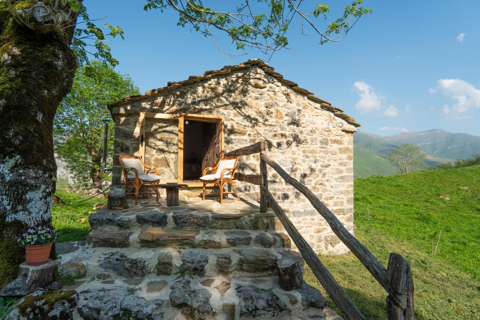 Vivienda Pasiega Lo Lucas 1920 San Roque de Ríomiera Esterno foto
