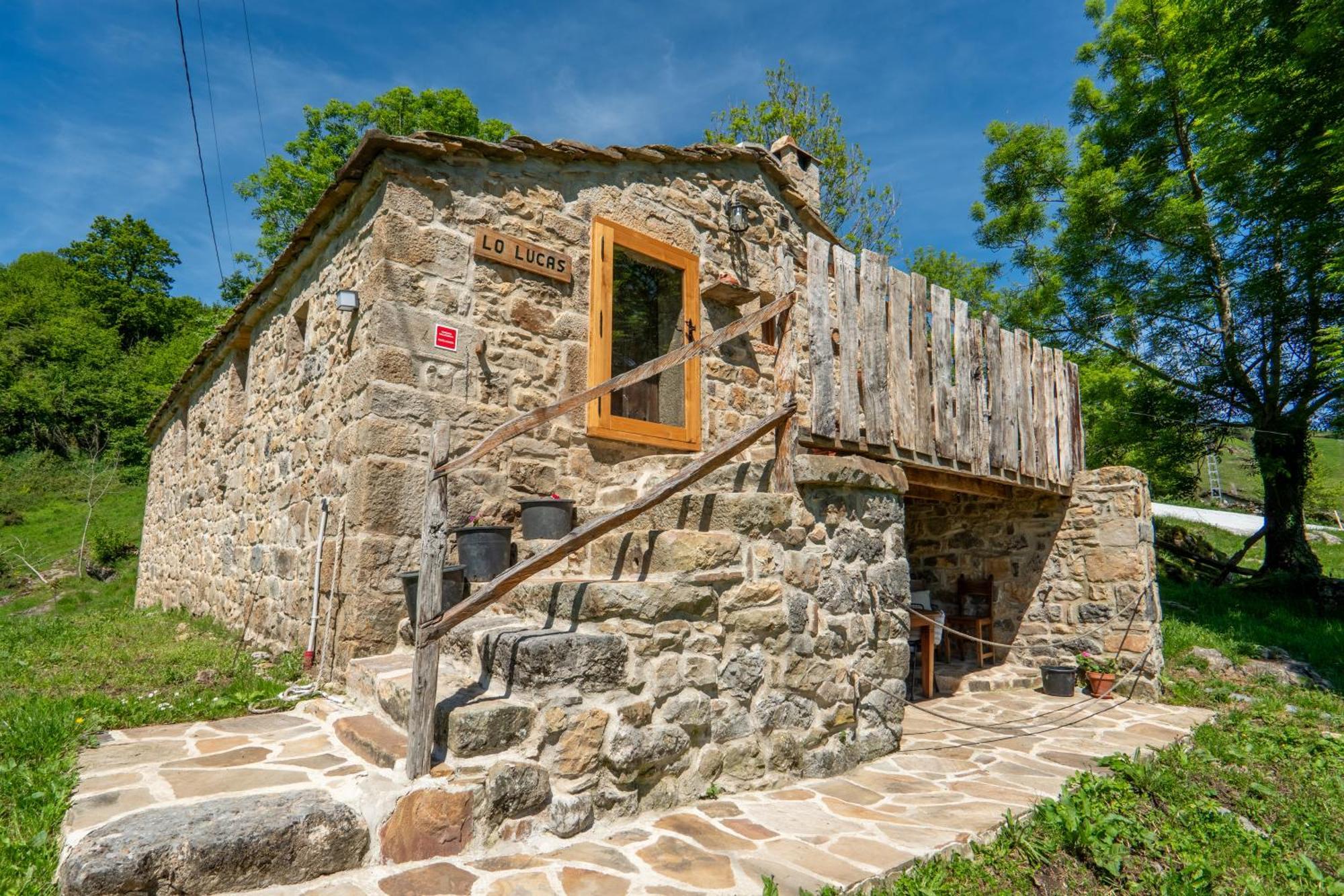 Vivienda Pasiega Lo Lucas 1920 San Roque de Ríomiera Esterno foto